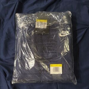 **BRAND NEW** Nike Midnight Blue Hoodie Sweatshirt with White Logo